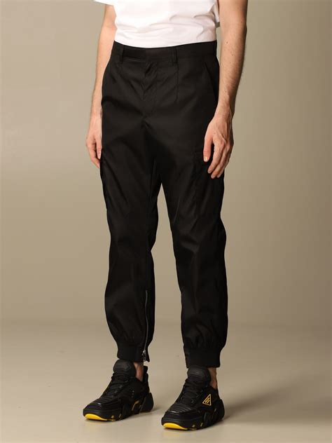 men's prada pants|Prada cargo pants men.